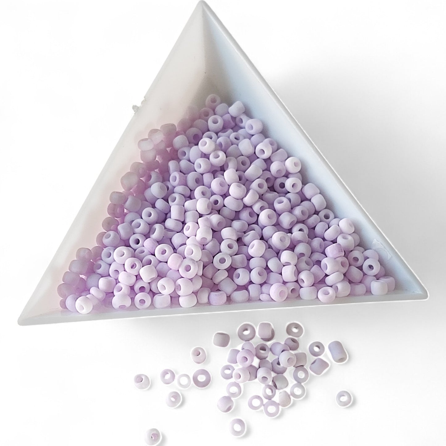 15g Perles de Rocailles 3 mm – Couleurs Pastel Mat