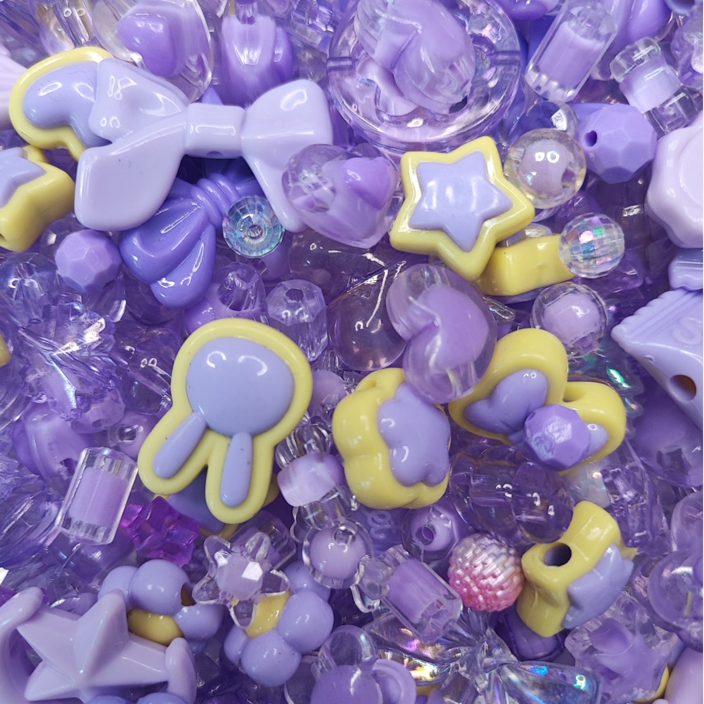 Collection "Magicolor" – Perles acryliques multicolores x20g