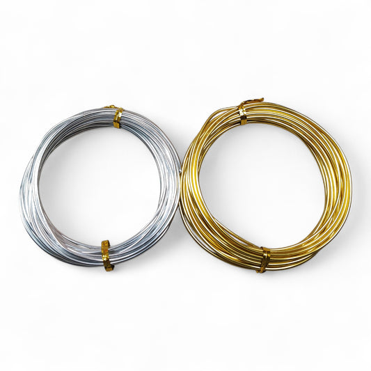 Fil d’Aluminium Rond – 2 mm – Bobine de 6 m