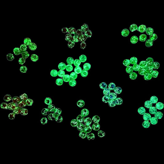 x1 Perle Lampwork – Fait Main – Lumineuses – Rondes 12 mm
