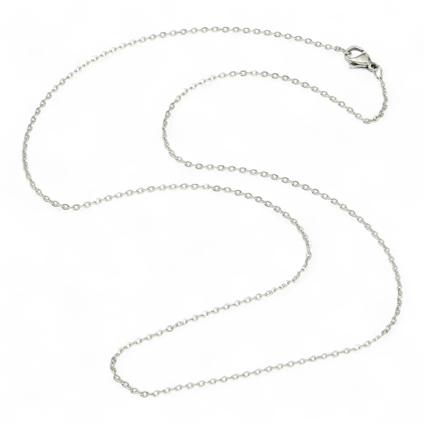 Collier en Acier Inoxydable 304 – Acier ou Doré – 50 cm