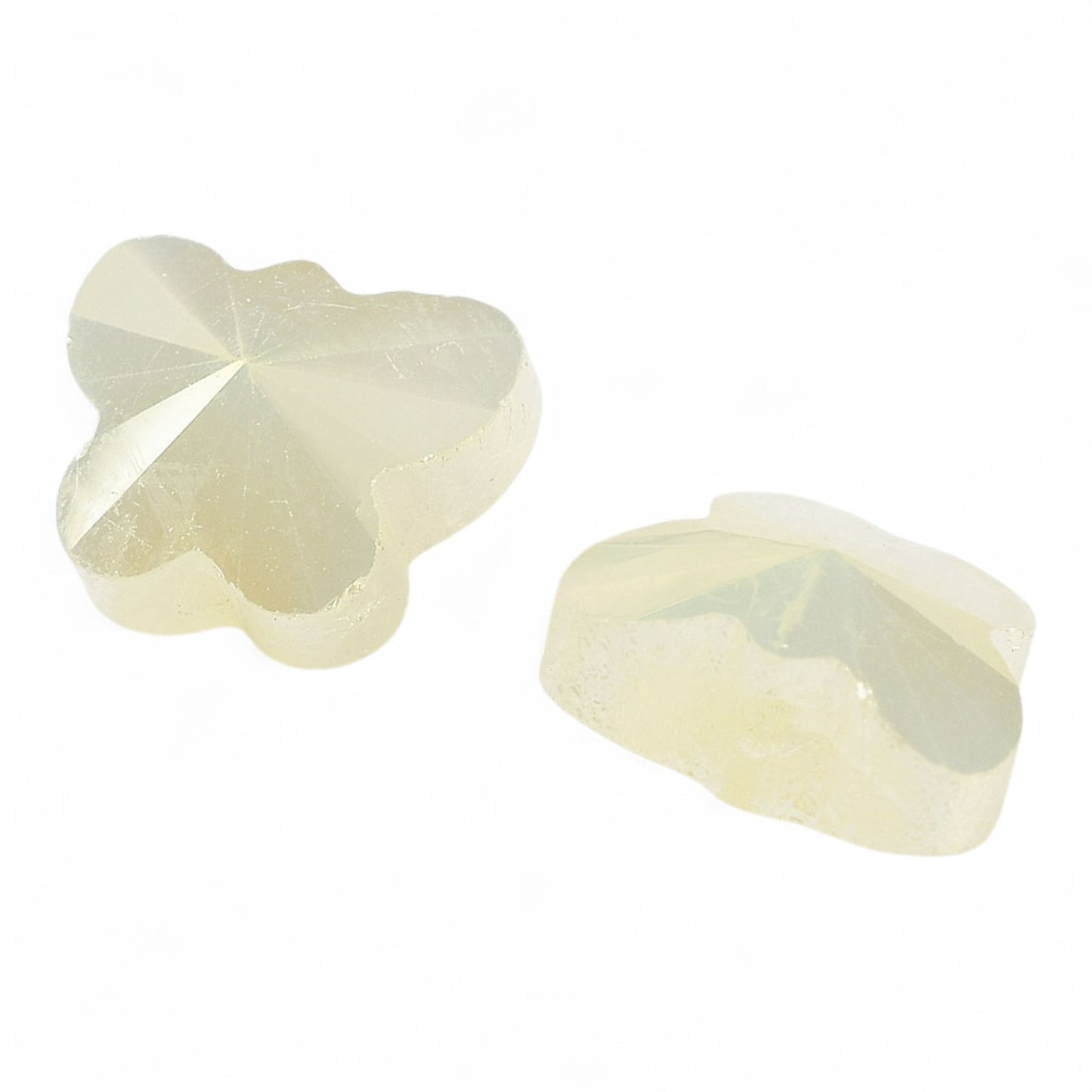 x10 Perles Papillons en Verre Électrolytique – AB