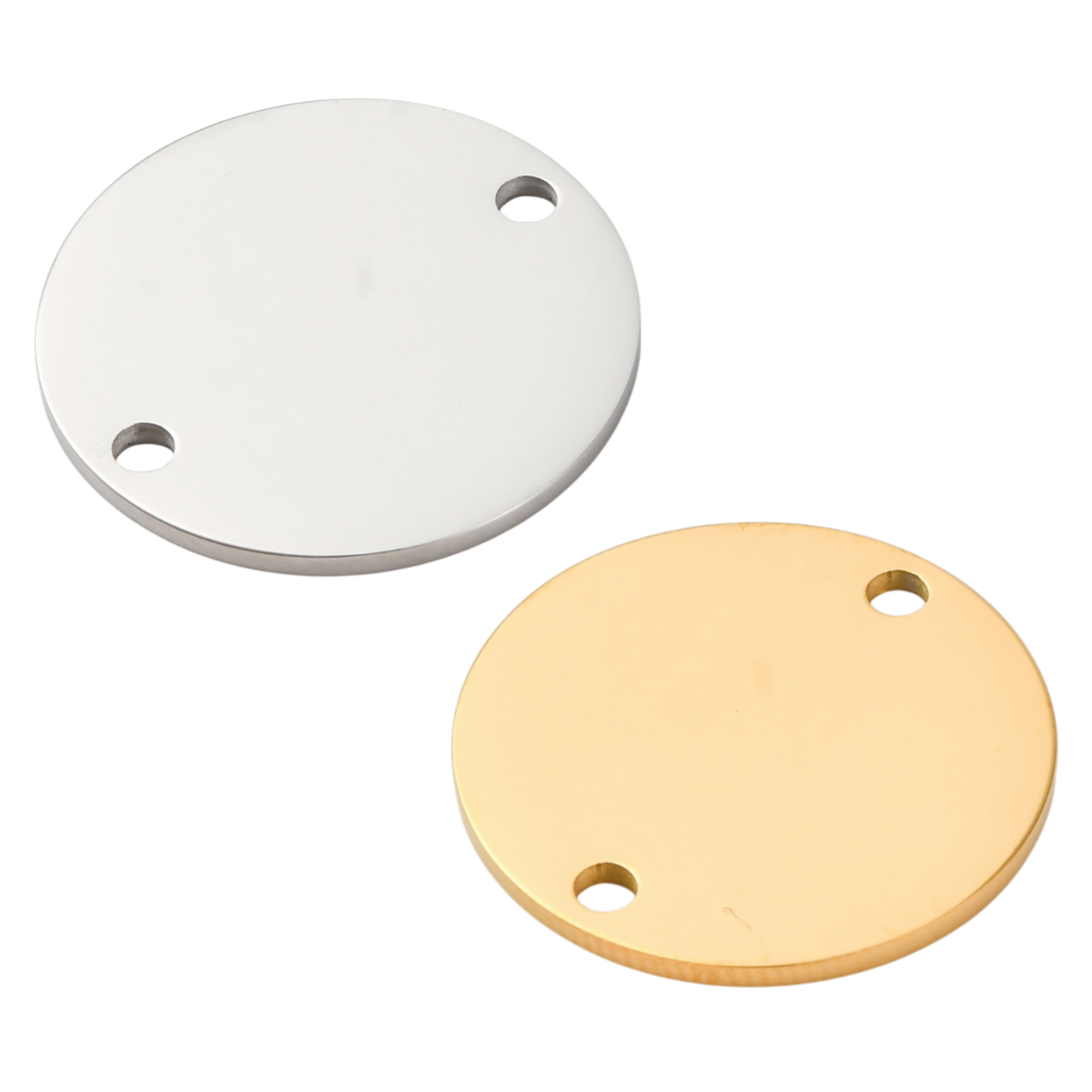 Breloques de Connexion à Graver en Acier Inoxydable 304 – 20 mm