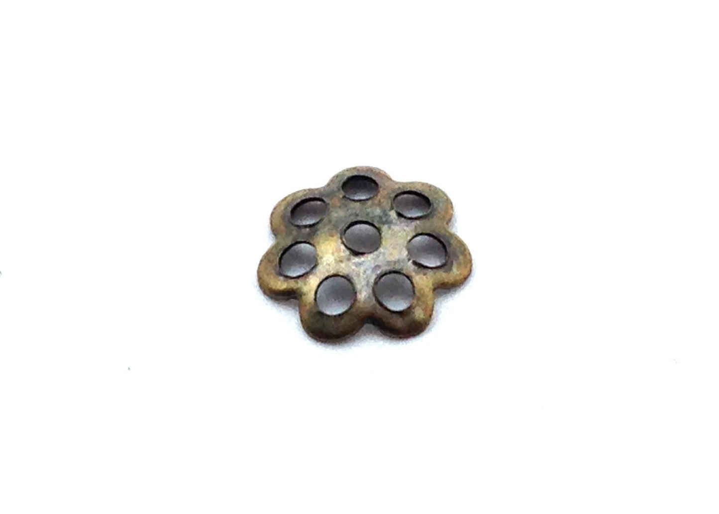 50 Coupelles Filigranées 6 mm - couleur au choix