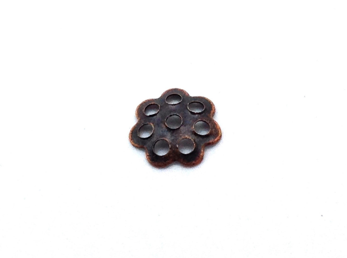 50 Coupelles Filigranées 6 mm - couleur au choix