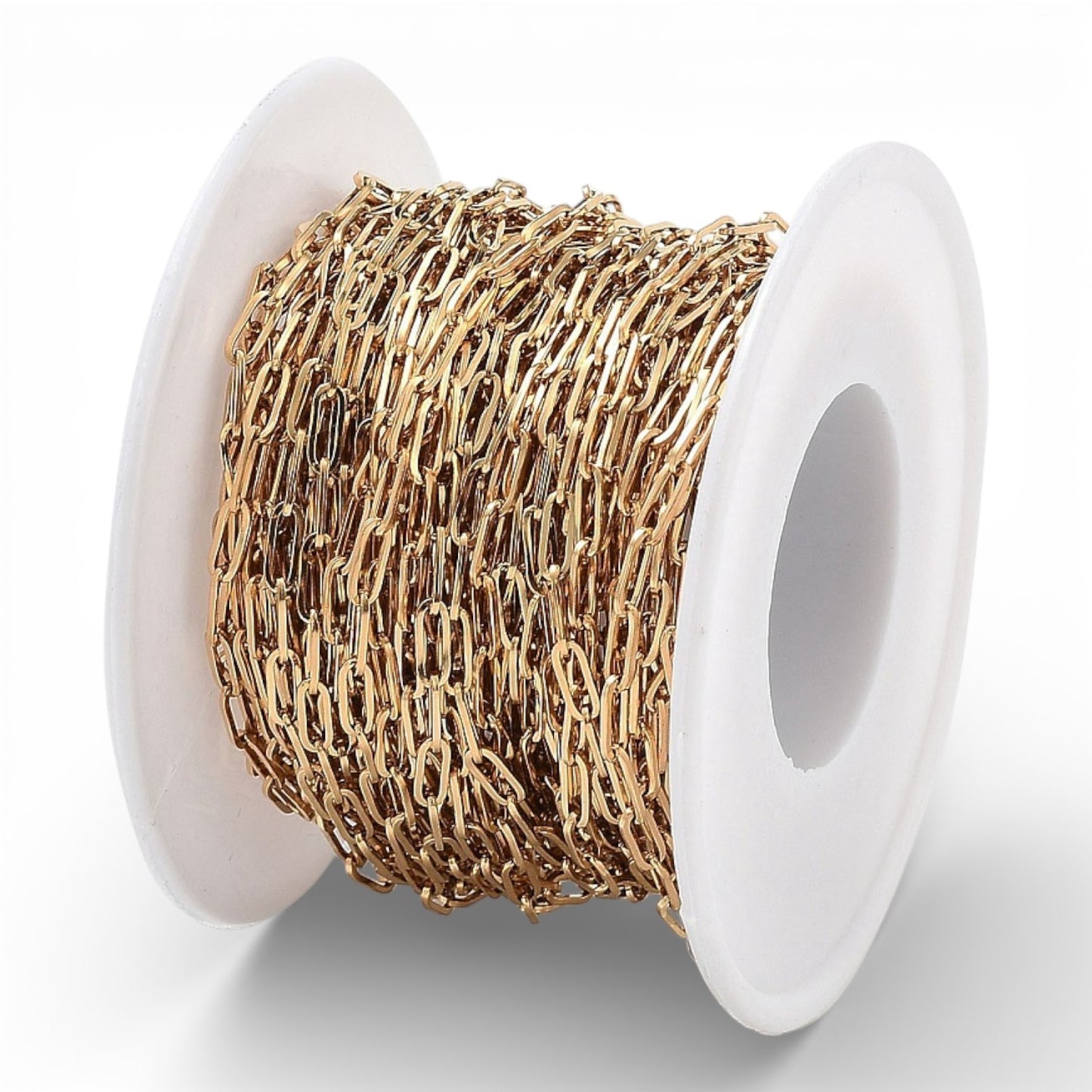 x20 cm Chaîne Maille Trombone – Acier Inoxydable 304