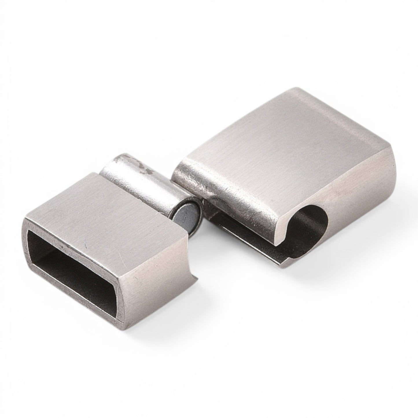 Fermoir Magnétique Rectangulaire en Acier Inoxydable 304 – Doré ou Acier – 20 mm