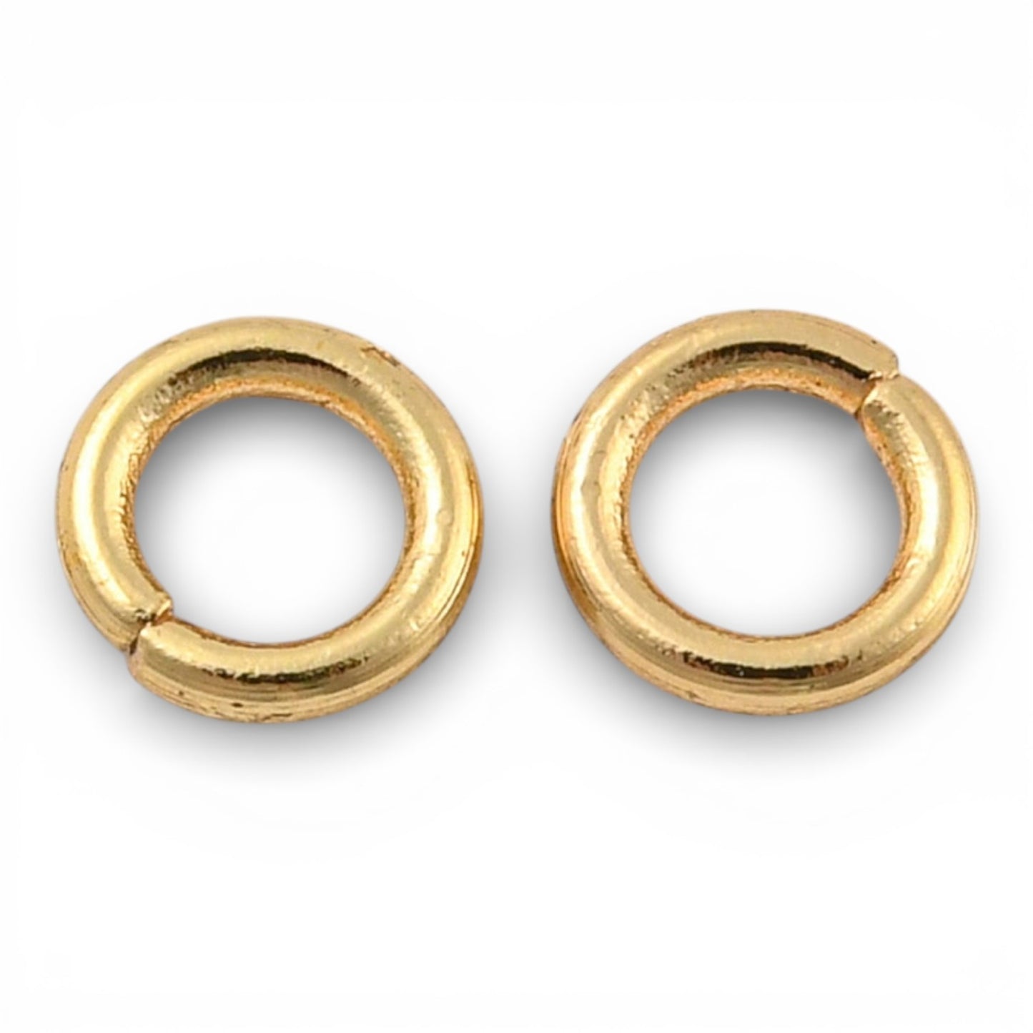 x20 Anneaux de Jonction Soudés en Acier Inoxydable 304 – 5 mm – Acier ou Doré