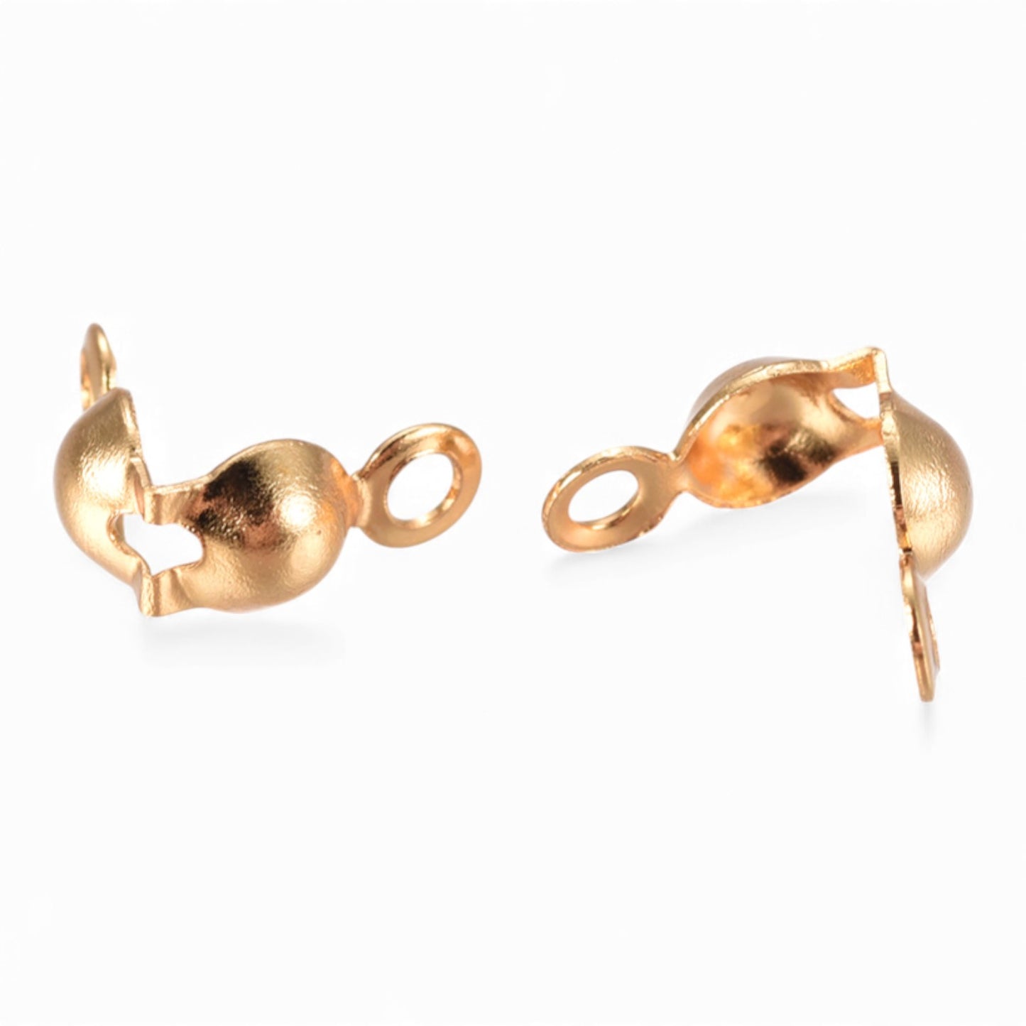 x10 – Cache-nœuds / Cache perles à écraser en Acier Inoxydable 304