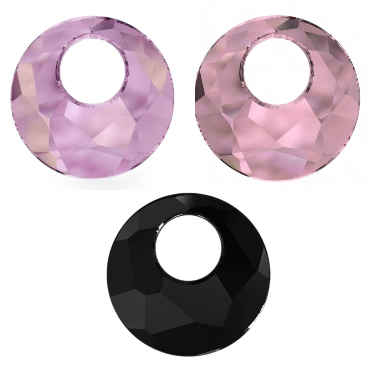 Pendentif Cristal Swarovski Elements – 18 mm – Coloris au choix