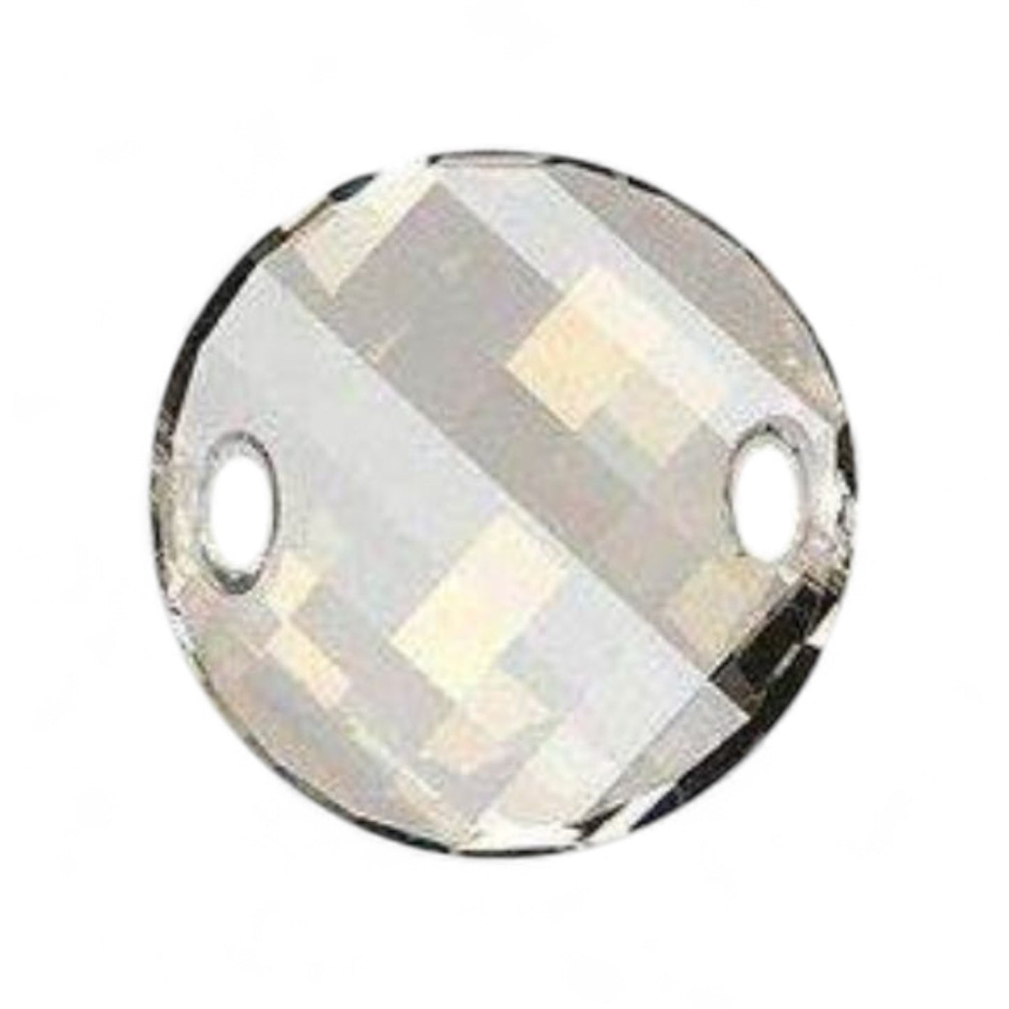 Connecteur Perle 2 Trous Swarovski Elements – 18 mm – Couleurs au choix