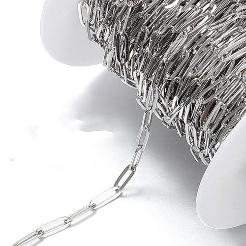 Chaîne Maille Trombone – Acier Inoxydable 304 – 1 mètre