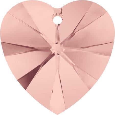 Pendentif Cœur Swarovski Elements – Couleurs au choix – 40 mm