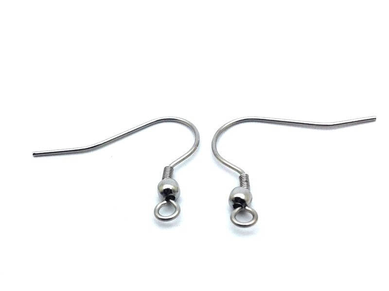 Crochets d'oreilles en Acier Inox