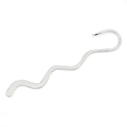 Support Marque-page à Personnaliser – Métal Argenté – 8,5 cm