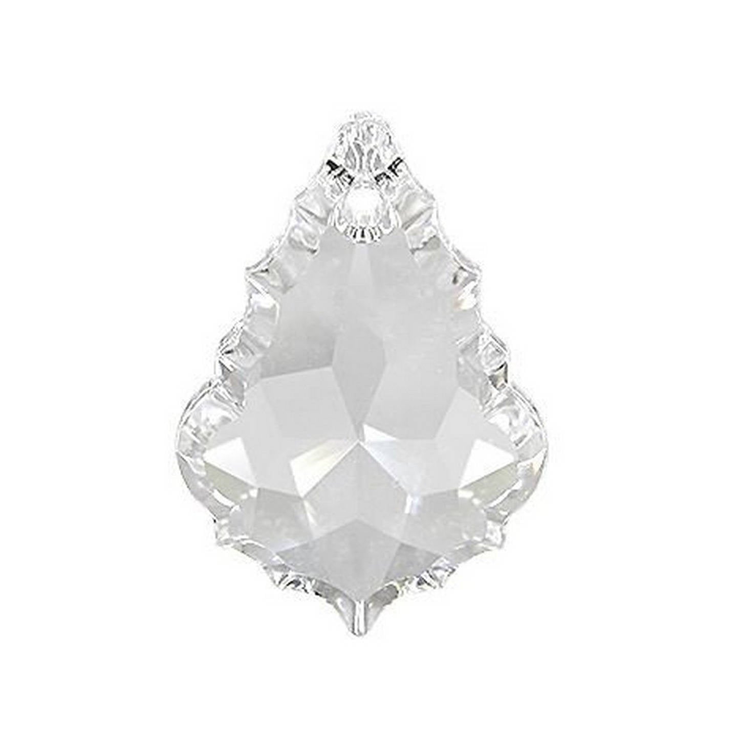 Pendentif Baroque Swarovski Elements – 28 mm – Couleur Crystal