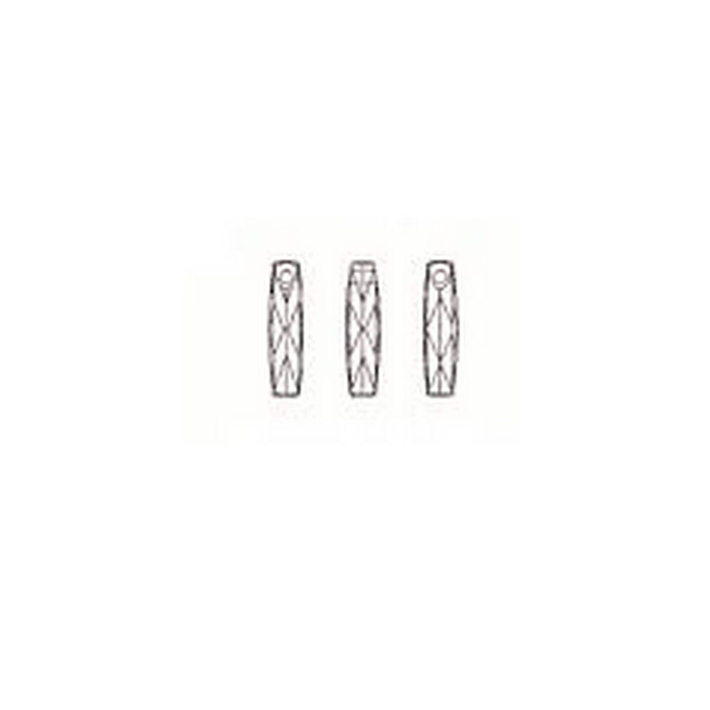 Pendentif Column Swarovski Elements – 20 mm – Couleur au choix