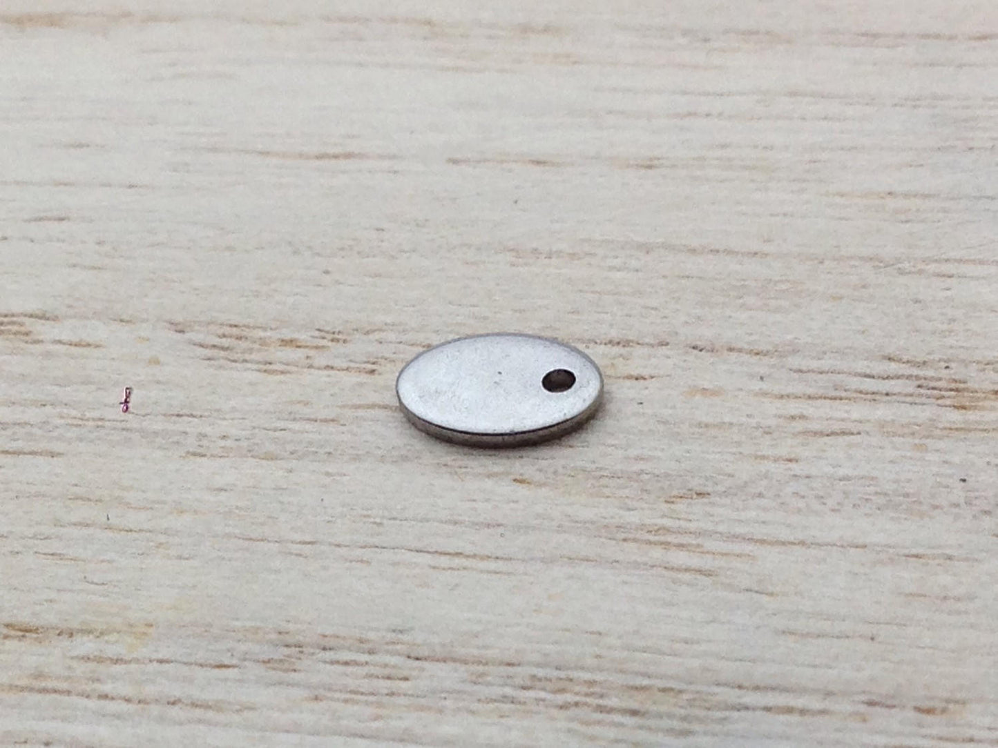 Breloques Ovales – Acier inoxydable 304 – 6,8x5mm