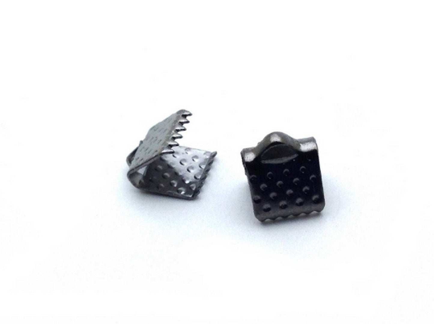 x10 Pinces Ruban – 6 mm – Métal – Couleurs au choix