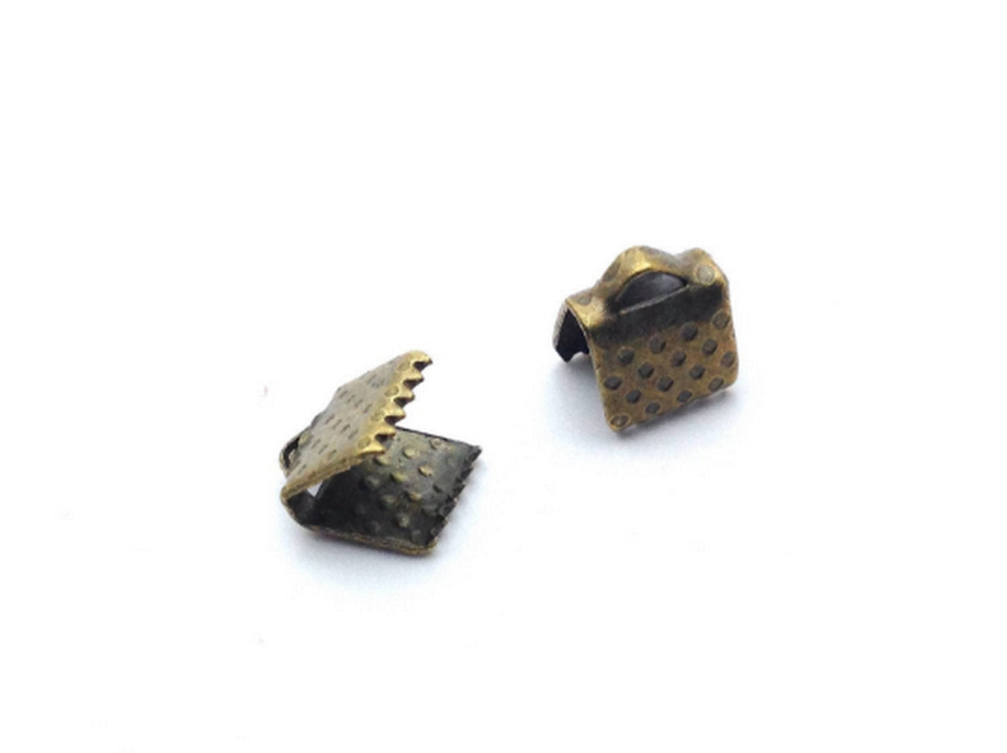 x10 Pinces Ruban – 6 mm – Métal – Couleurs au choix