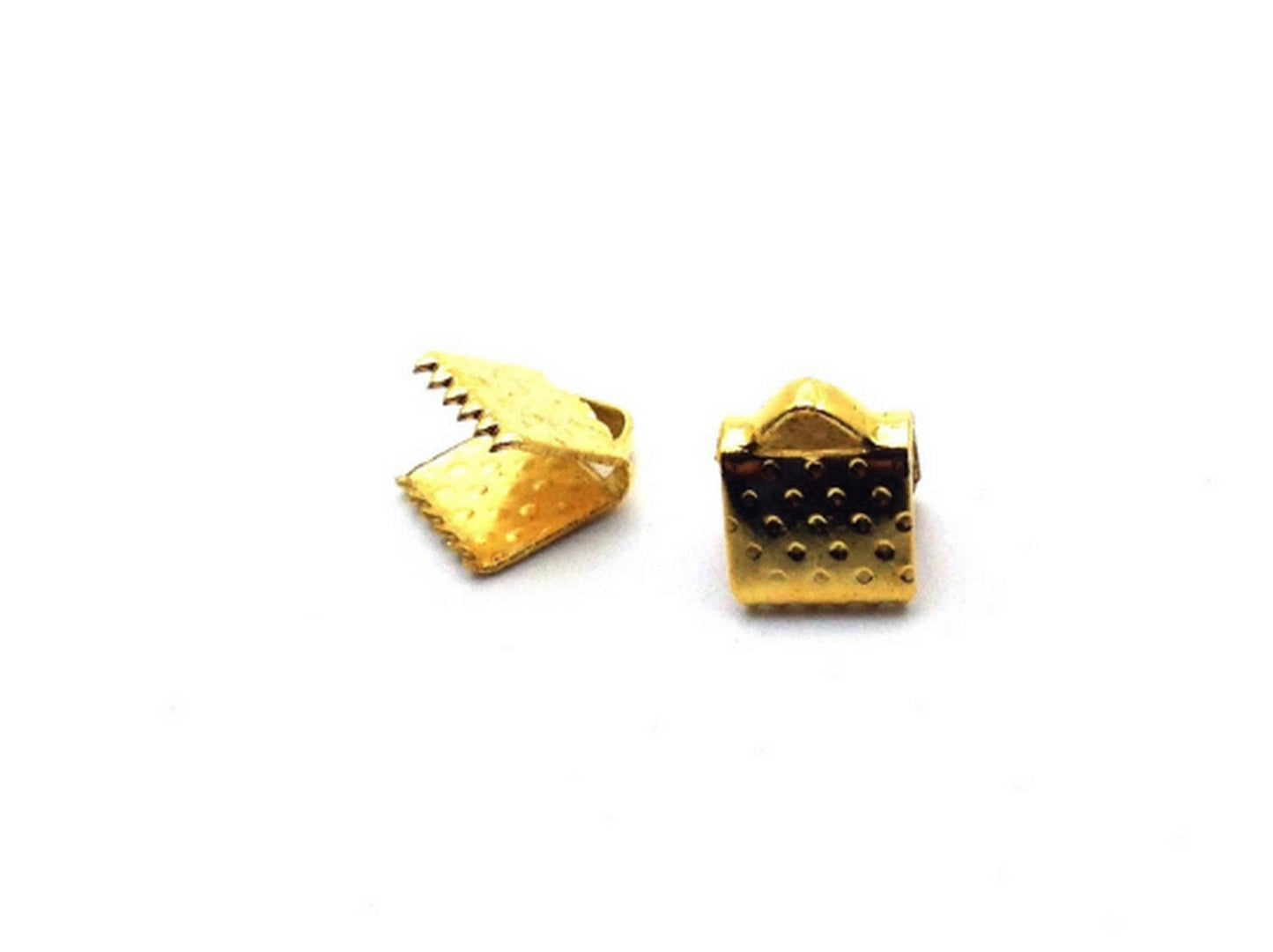 x10 Pinces Ruban – 6 mm – Métal – Couleurs au choix