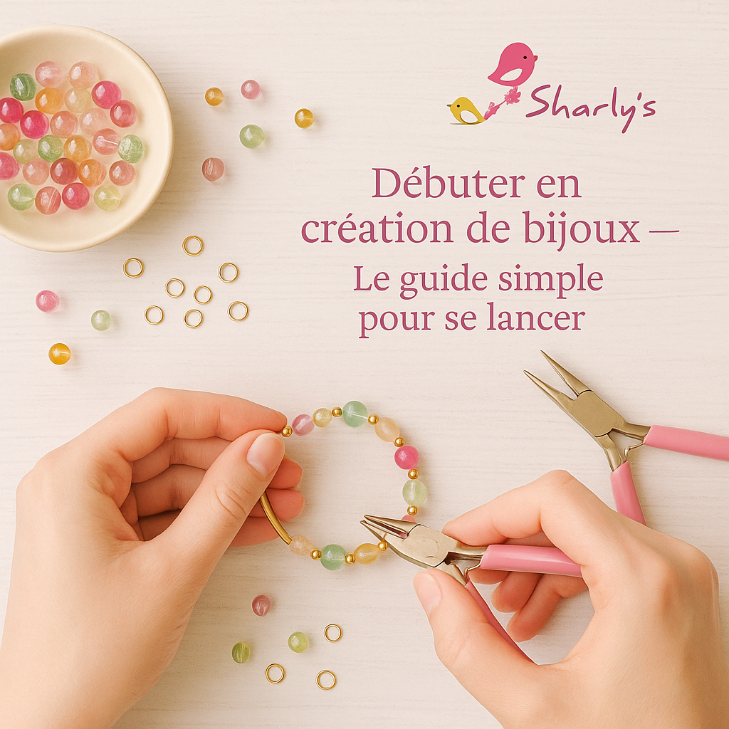 🌟 Débuter en création de bijoux : le guide simple pour se lancer