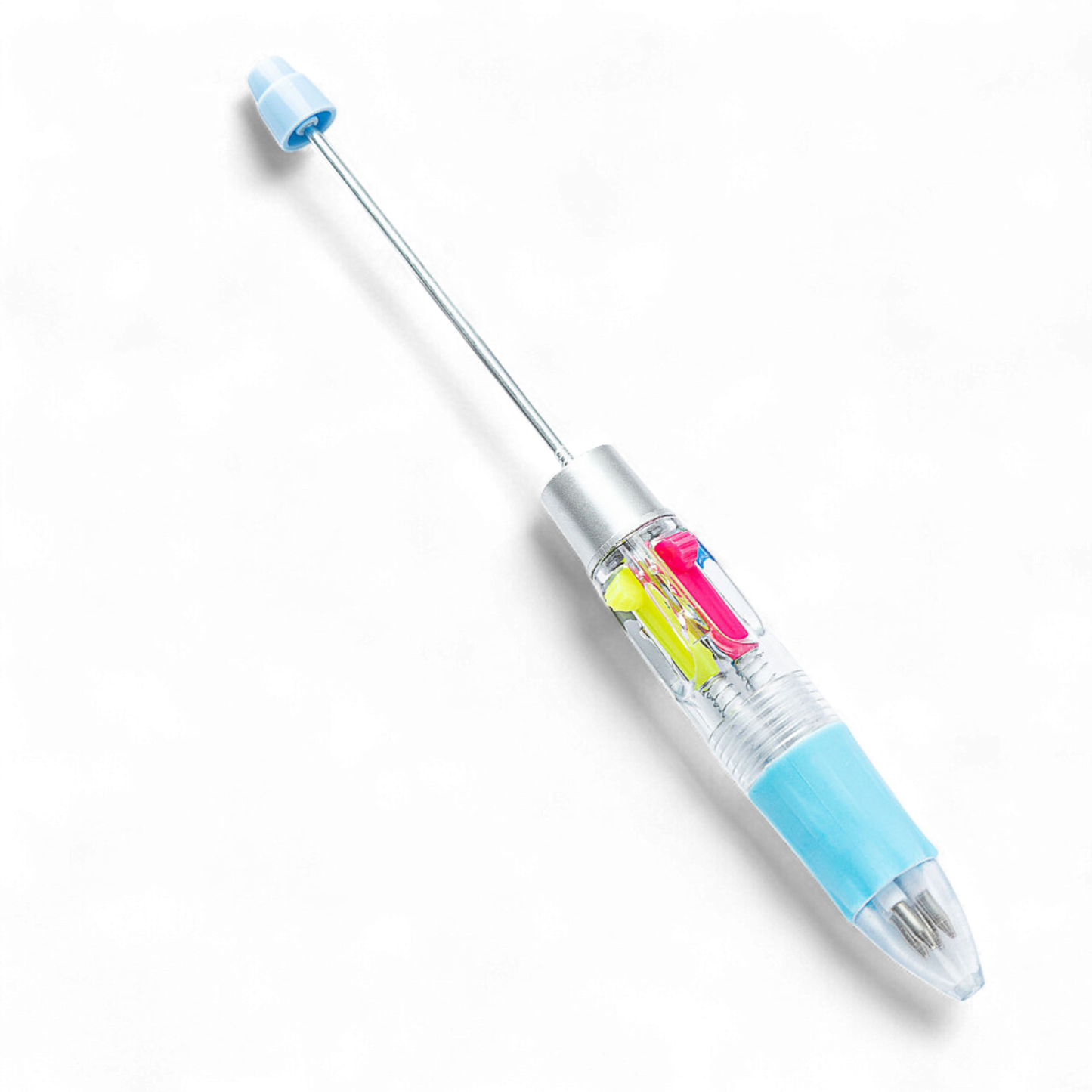 Stylo 4 couleurs à personnaliser – Blanc, Rose ou Violet