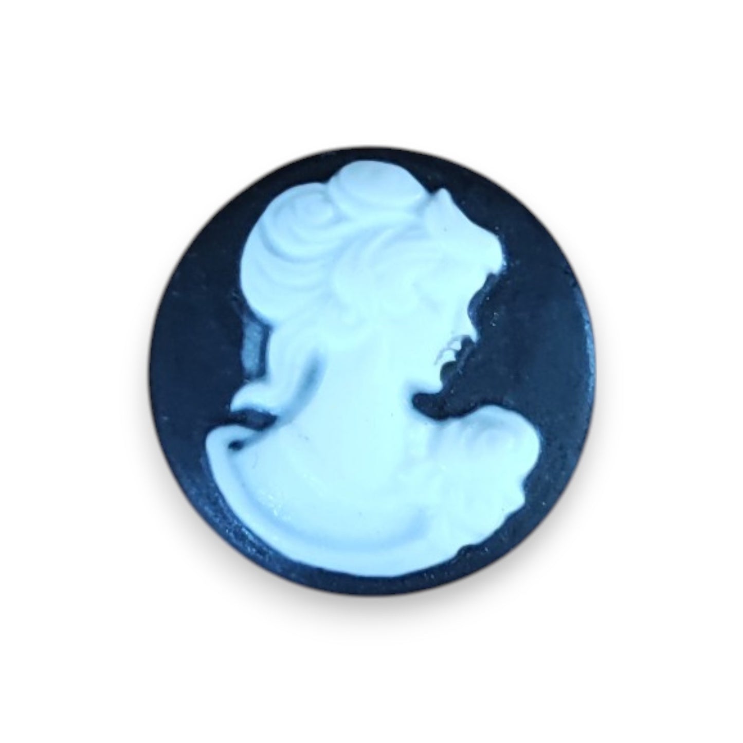 x1 Camée Dôme en Résine – Femme - 20mm – Couleurs au choix