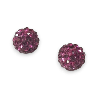 x5 Perles Strass en Argile Polymère – 10 mm