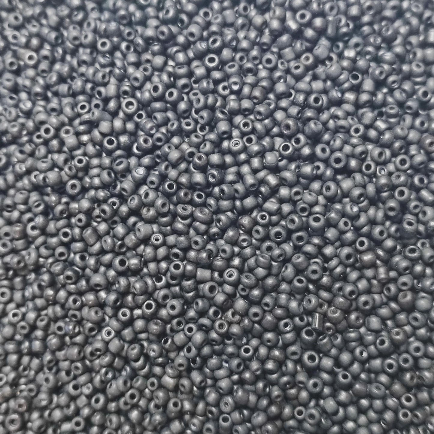 Perles de rocaille mates – Verre 2mm - 25g