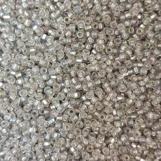 Perles de rocaille en verre – 2mm – Couleurs translucides au choix -25g