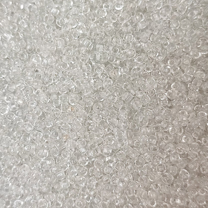 Perles de rocaille en verre – 2mm – Couleurs translucides au choix -25g