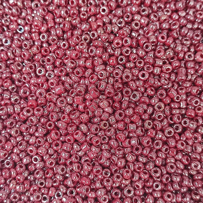 Perles de rocaille opaques brillantes – Verre 2mm - 25g