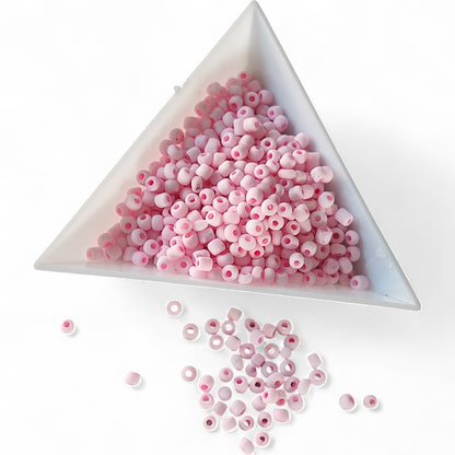 15g Perles de Rocailles 3 mm – Couleurs Pastel Mat