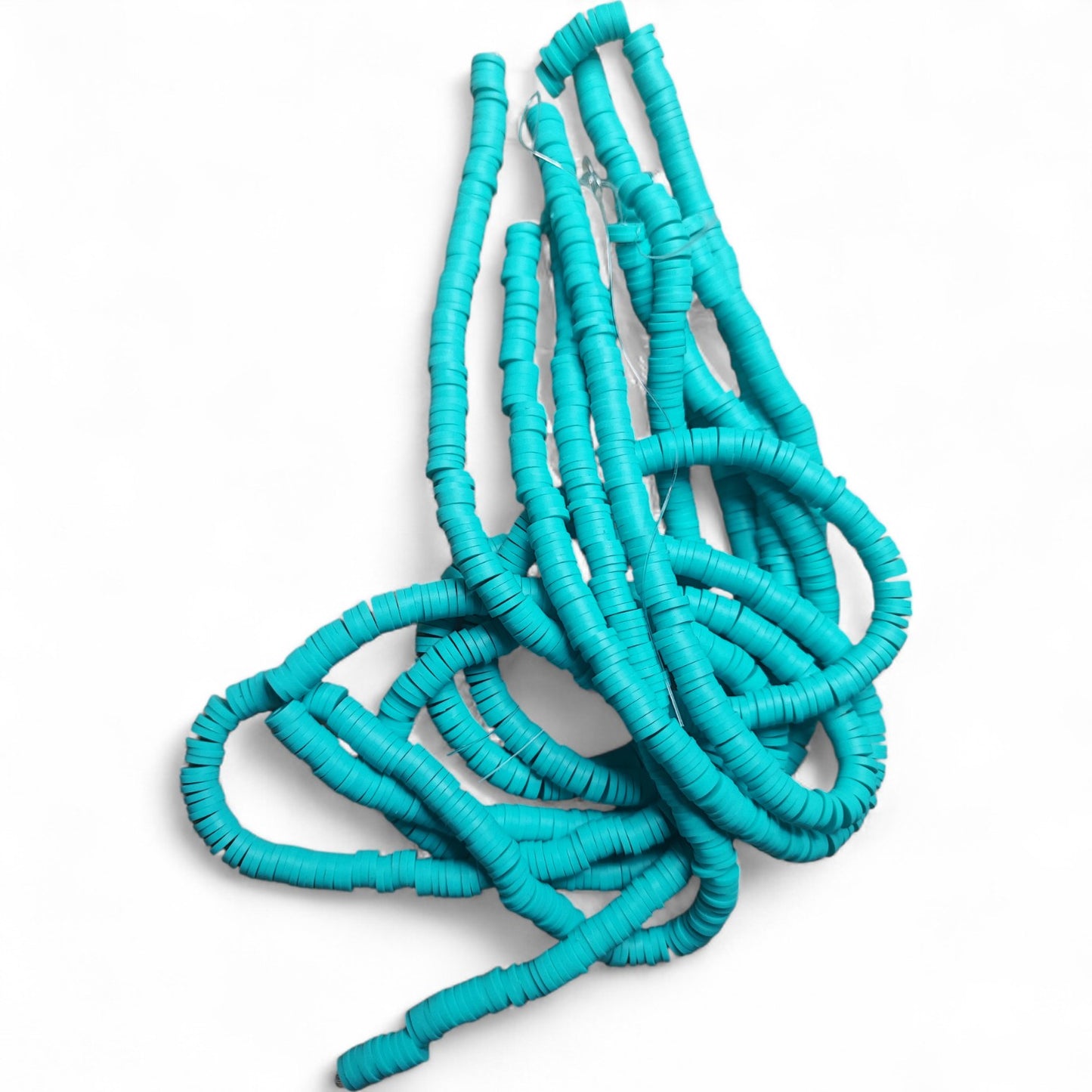 Fil de 340 à 350 Perles Heishi – Pâte Polymère – Ø6 mm – Multicolores