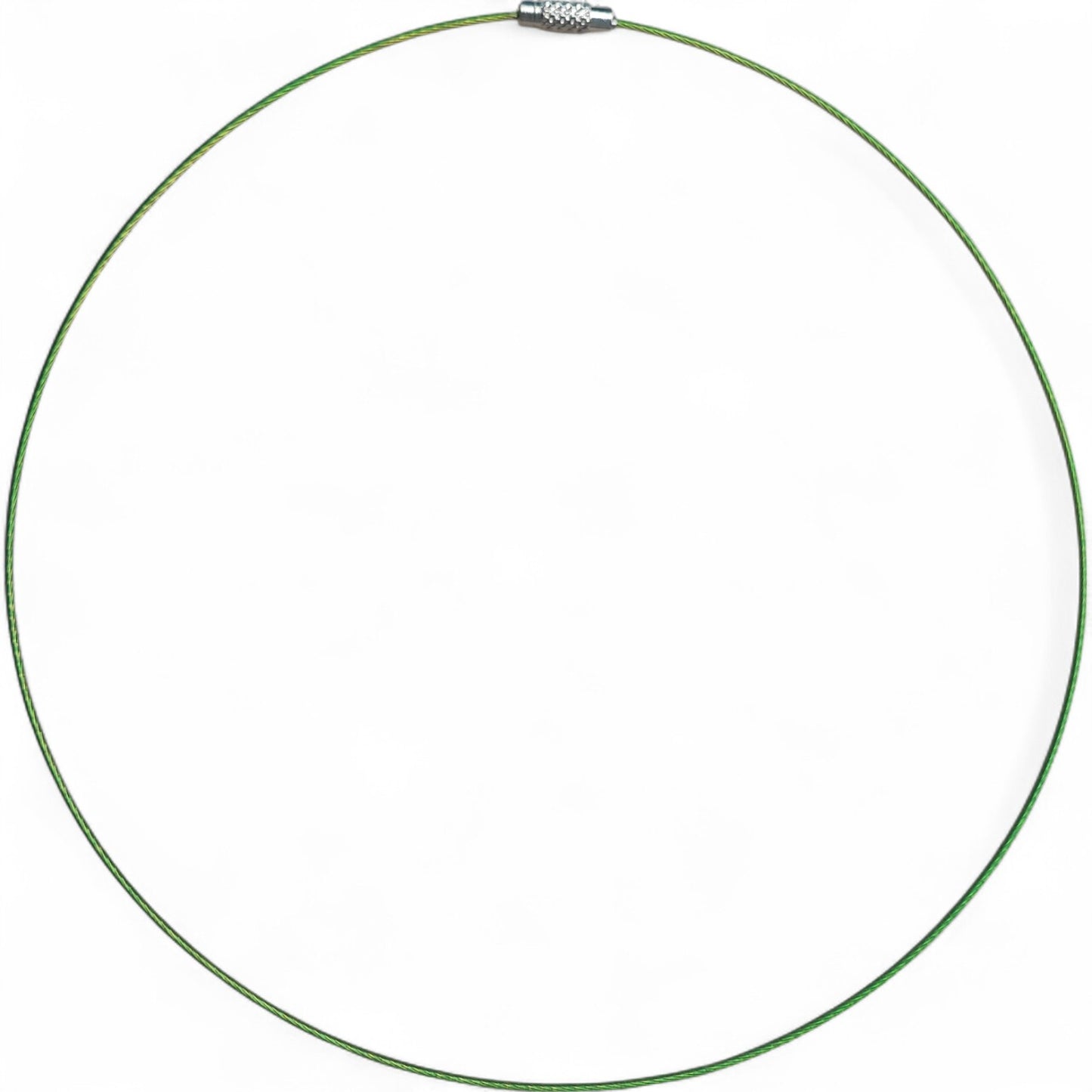 Collier Tour de Cou en Fil d’Acier Gainé – 43 à 45 cm