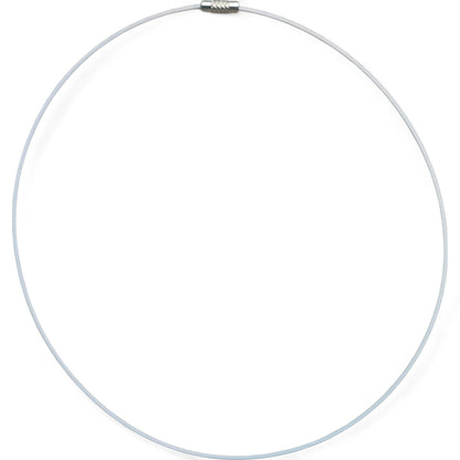 Collier Tour de Cou en Fil d’Acier Gainé – 43 à 45 cm