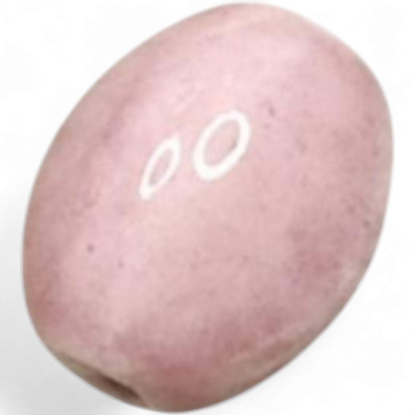 x1 Perle Ovale en Porcelaine Émaillée – 12×9 mm – Fait Main – Couleurs au Choix