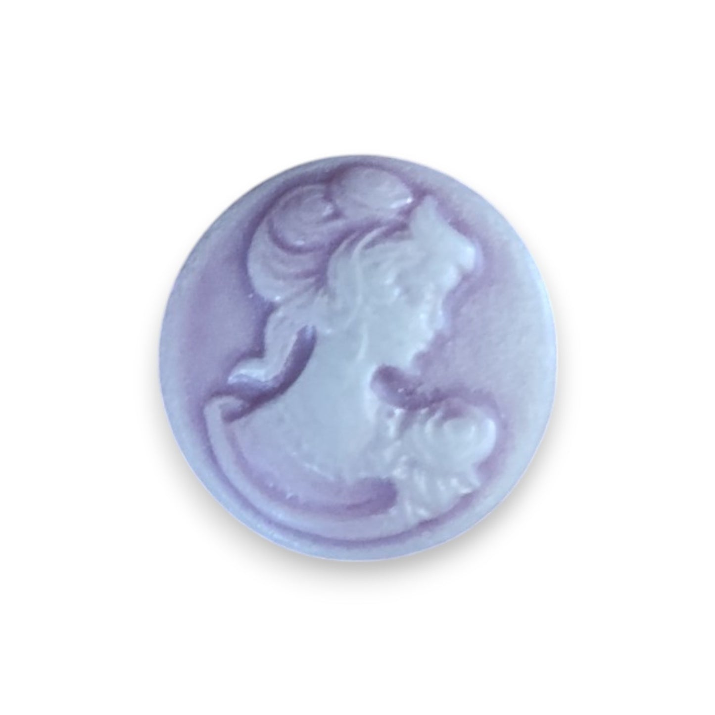 x1 Camée Dôme en Résine – Femme - 20mm – Couleurs au choix