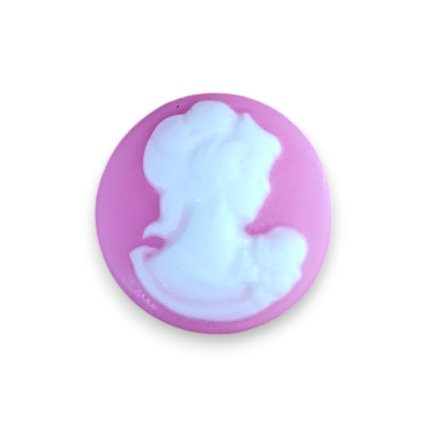 x1 Camée Dôme en Résine – Femme - 20mm – Couleurs au choix