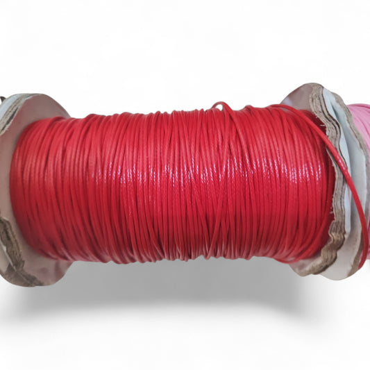 Cordon Ciré en Polyester 1 mm – Couleurs au choix