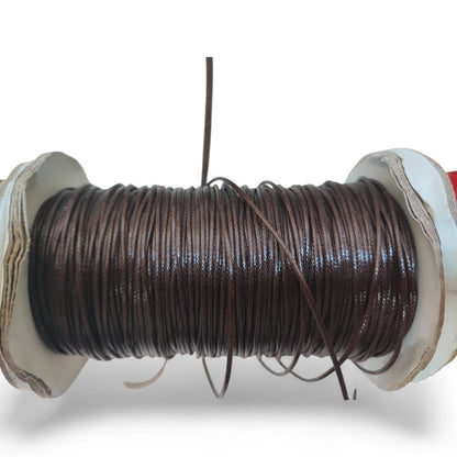 Cordon Ciré en Polyester 1 mm – Couleurs au choix