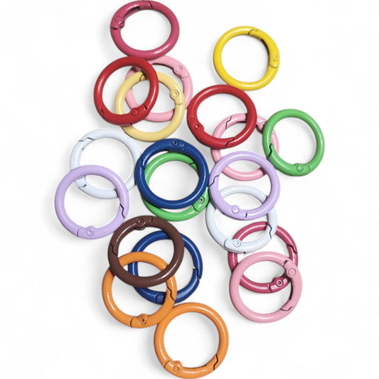 Anneau Fermoir de Porte-Clés à Ressort – Ø23 mm