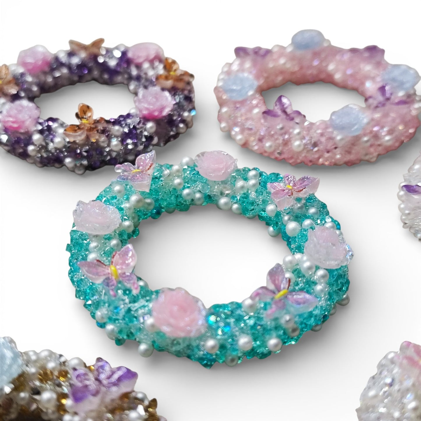 x1 Perle strass décorative – Spécial stylos à tige – Modèles et tailles au choix