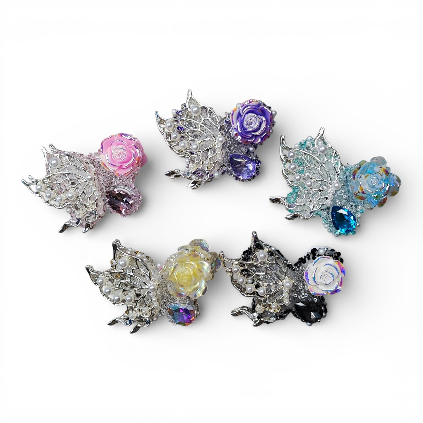 x1 Perle strass décorative – Spécial stylos à tige – Modèles et tailles au choix