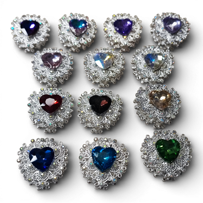 x1 Perle strass décorative – Spécial stylos à tige – Modèles et tailles au choix