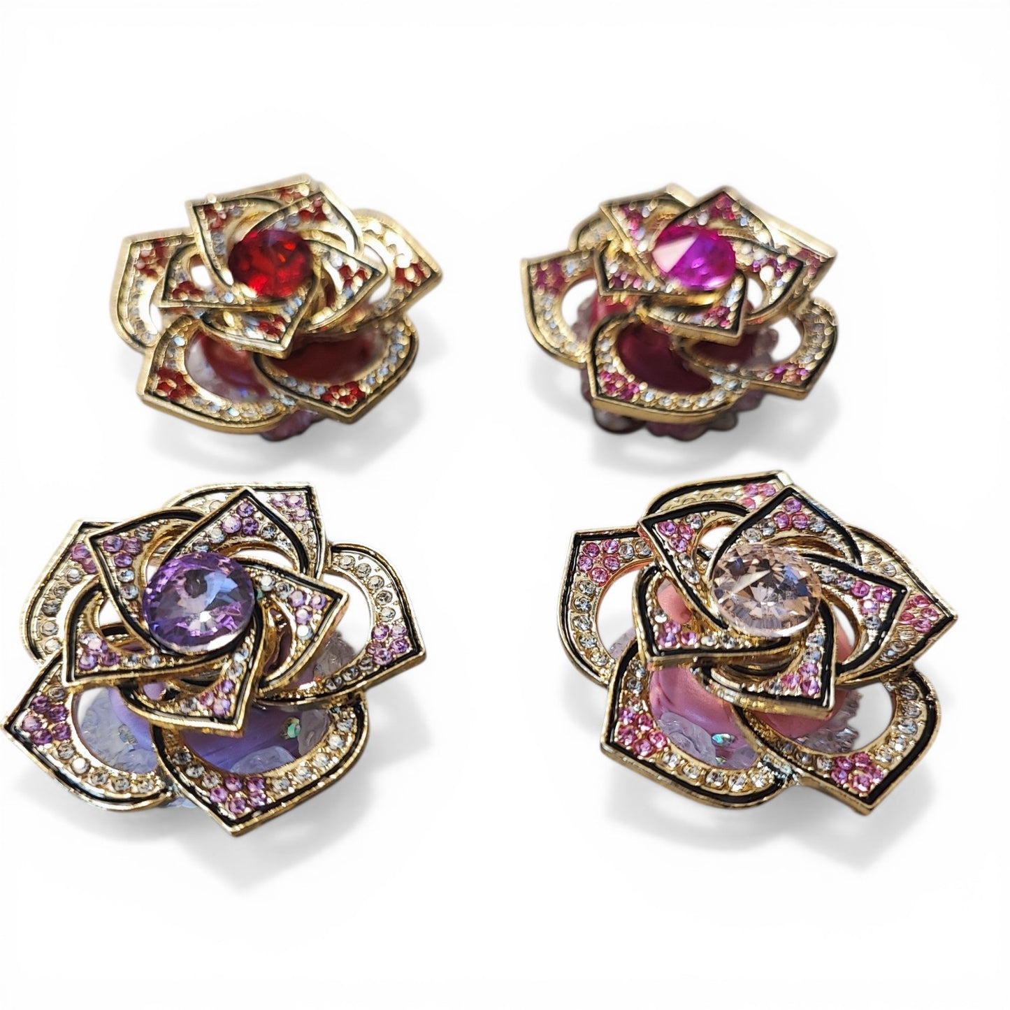 Perles XL Spinner Fleur – Spéciales Tiges – Couleurs au Choix