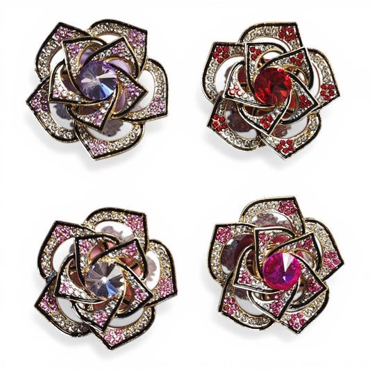 Perles XL Spinner Fleur – Spéciales Tiges – Couleurs au Choix