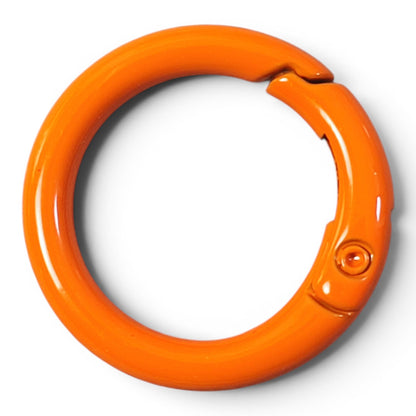 Anneau Fermoir de Porte-Clés à Ressort – Ø23 mm – 30 Couleurs