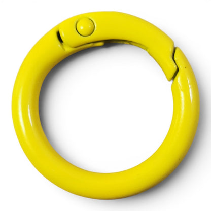 Anneau Fermoir de Porte-Clés à Ressort – Ø23 mm – 30 Couleurs
